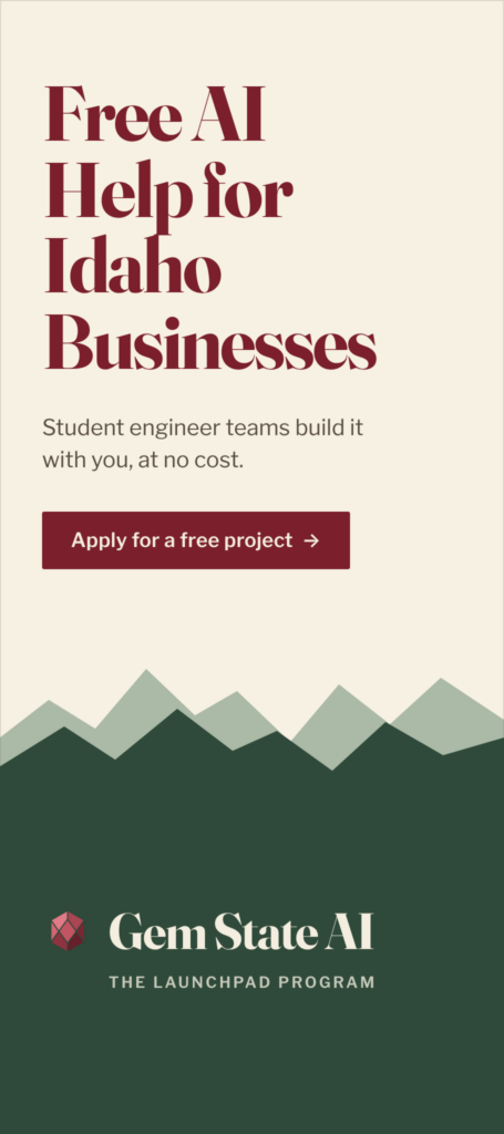Gem State AI Launchpad: free AI help for Idaho businesses